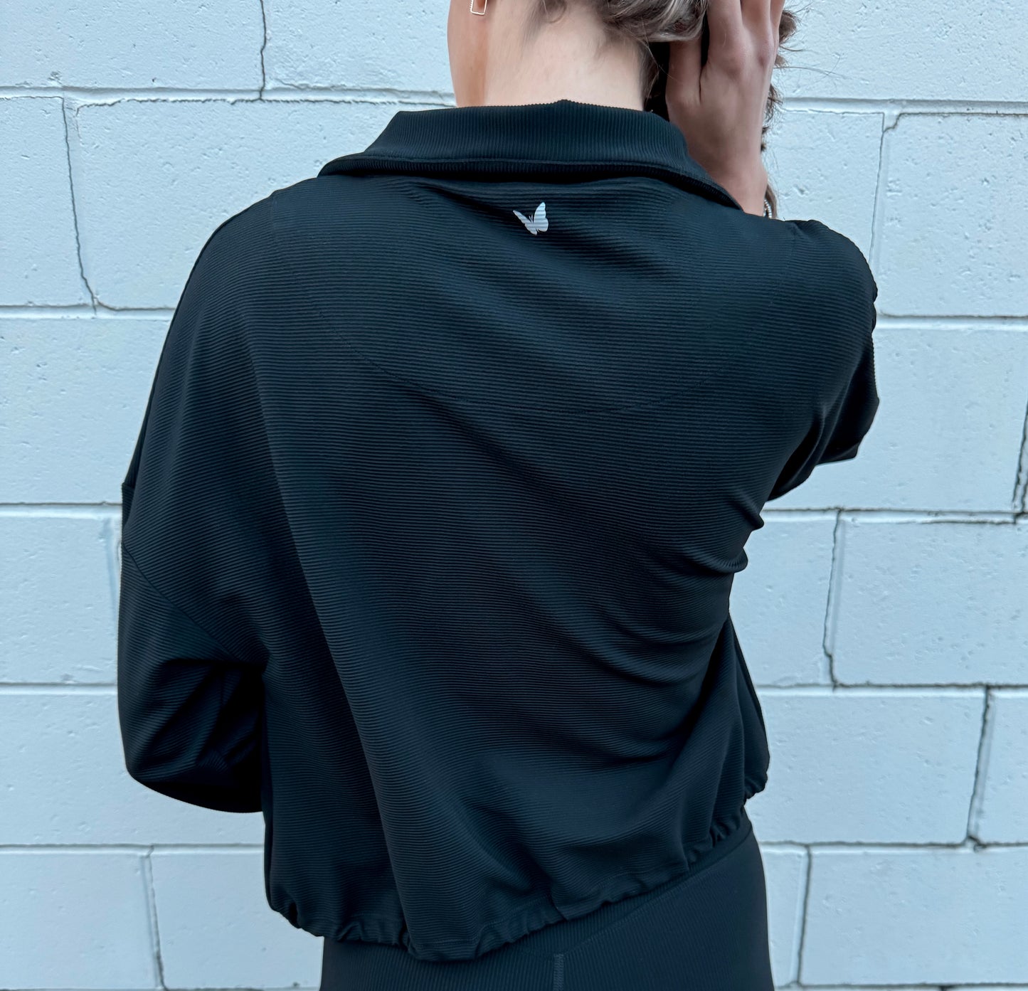 Strength Ribbed Pullover