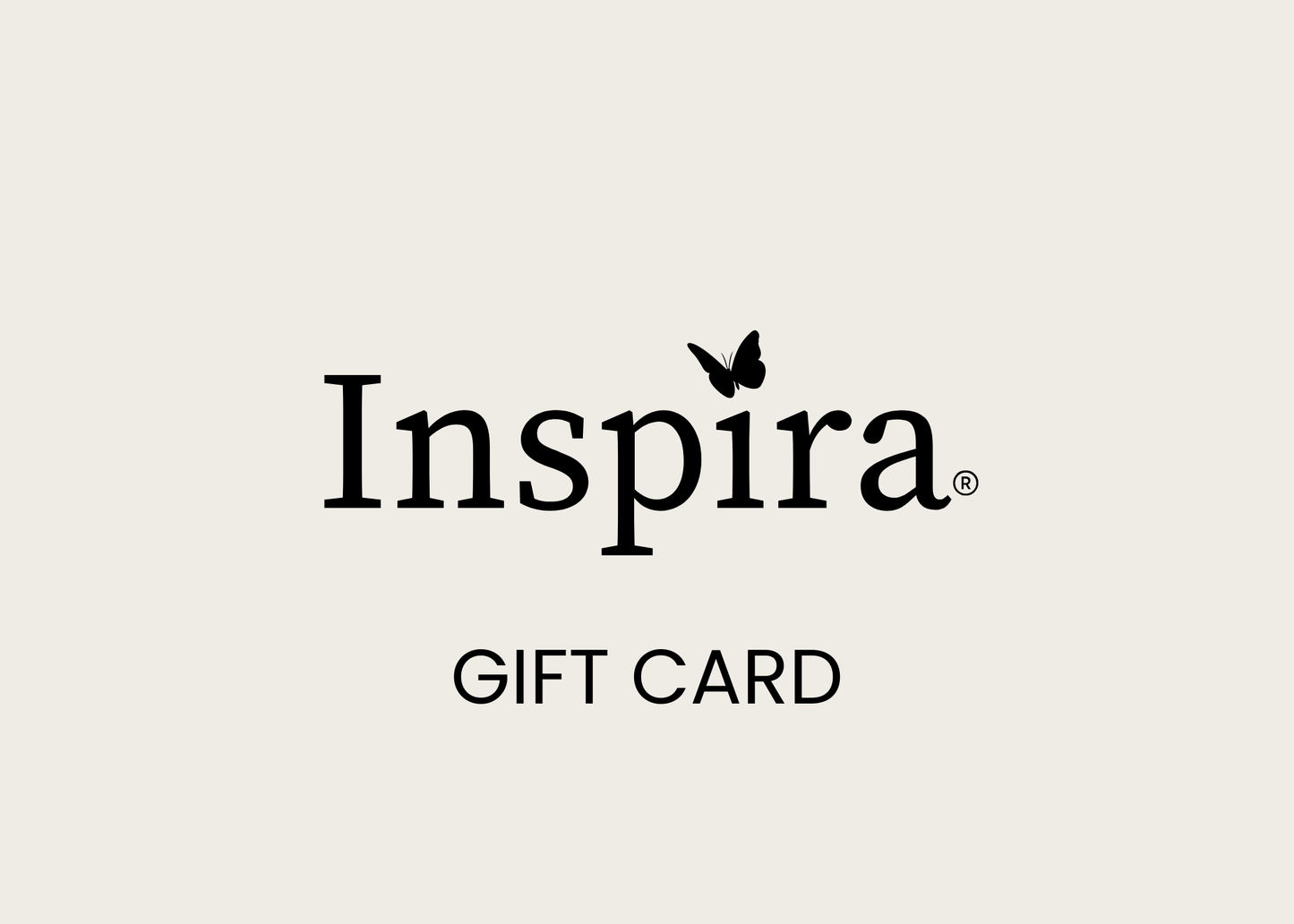 Inspira: The Lifestyle Brand Gift Card