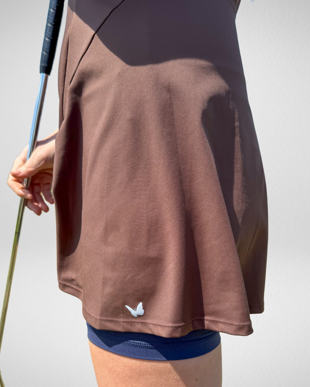 Links & Leisure Quarter-Zip Dress
