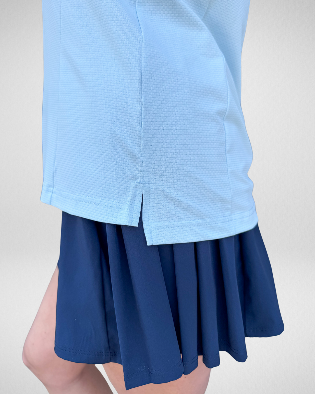 Links & Leisure Sleeveless Mesh Polo