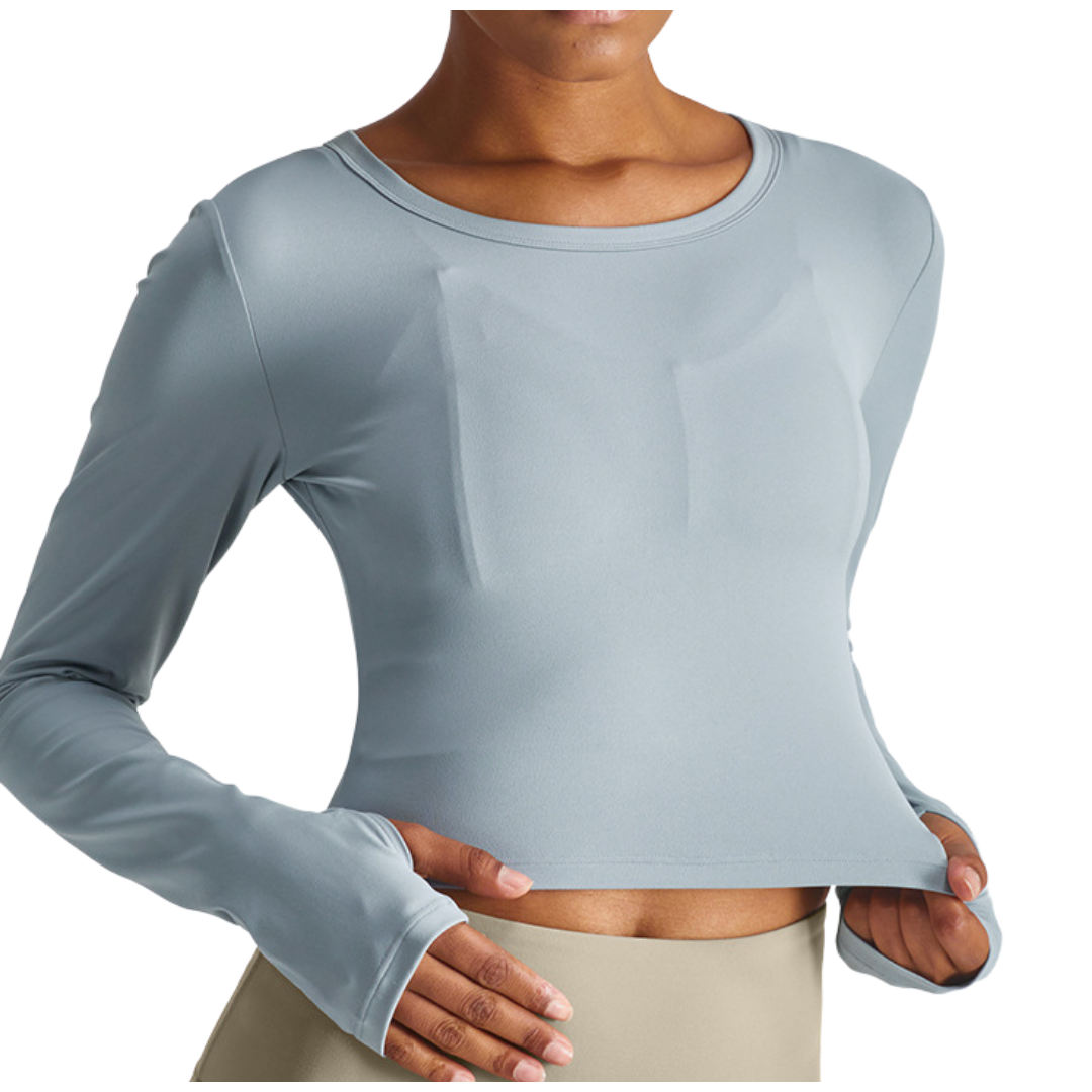 Barb's Crop Long Sleeve