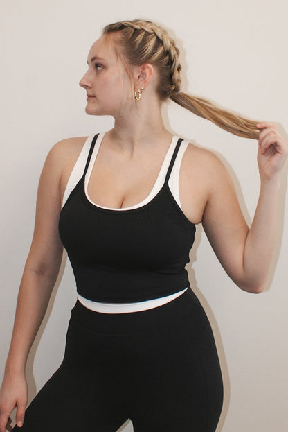Strength Double-Layer Tank Top