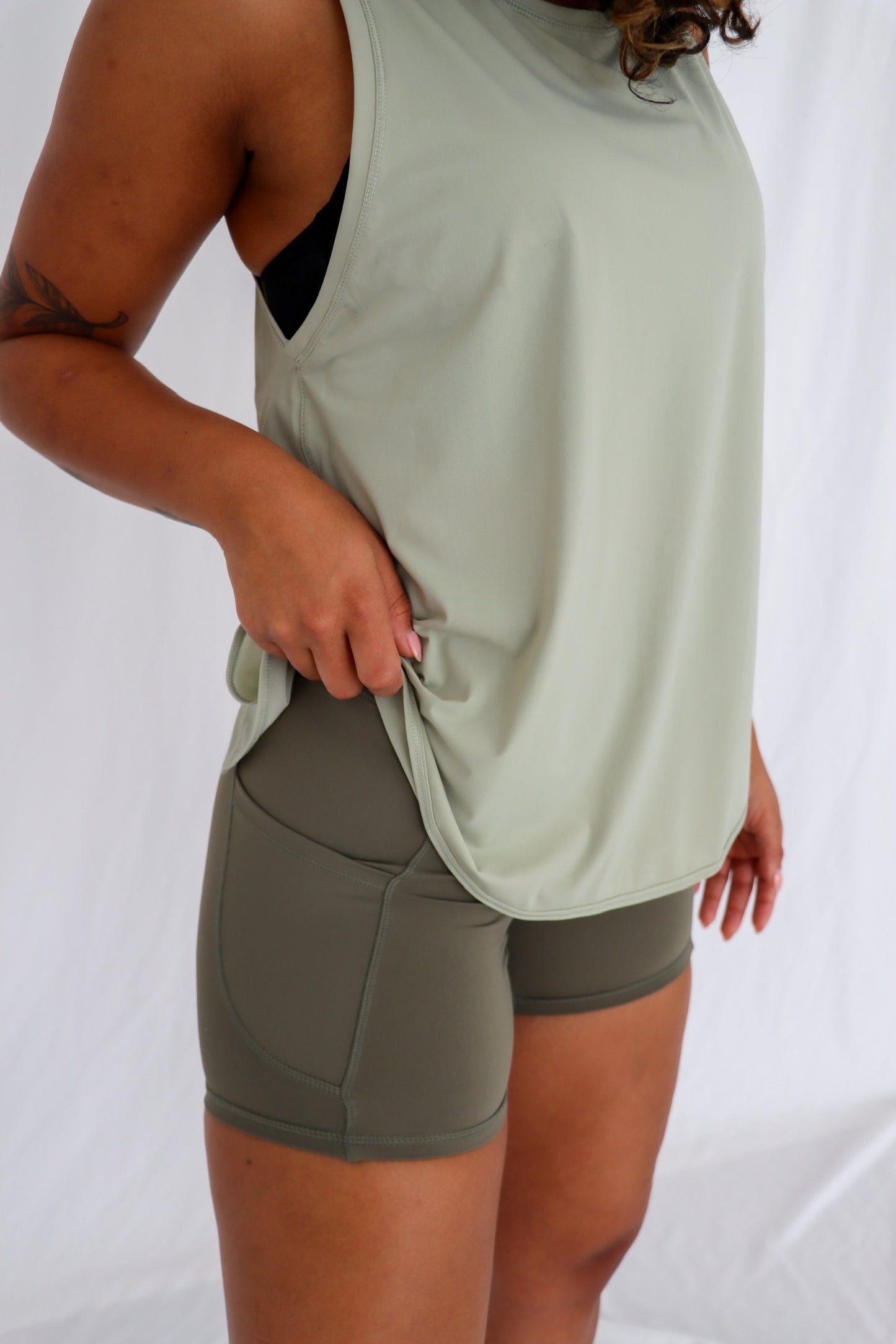 Hindwing Biker Shorts