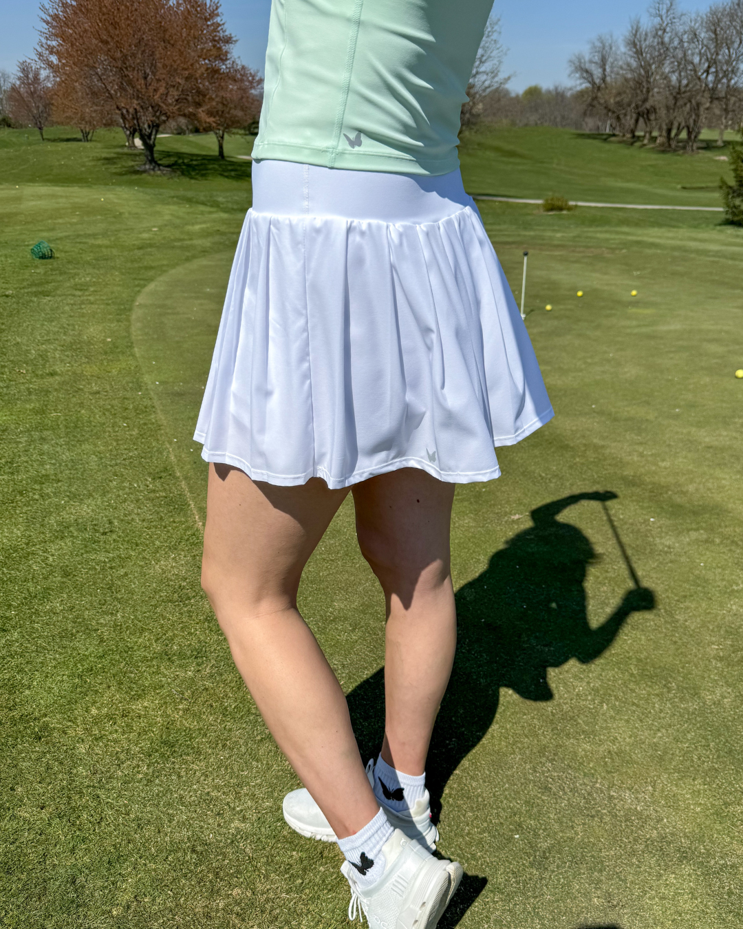 Links & Leisure Full Pleated Skort